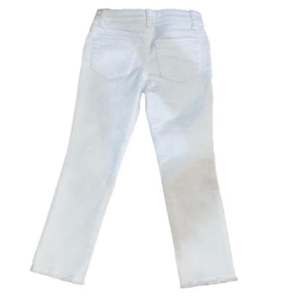 ⭐️3/$20 Girls Cat & Jack White Skinny Jeans Size 4 NWT - Picture 2 of 3